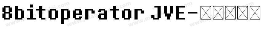 8bitoperator JVE字体转换